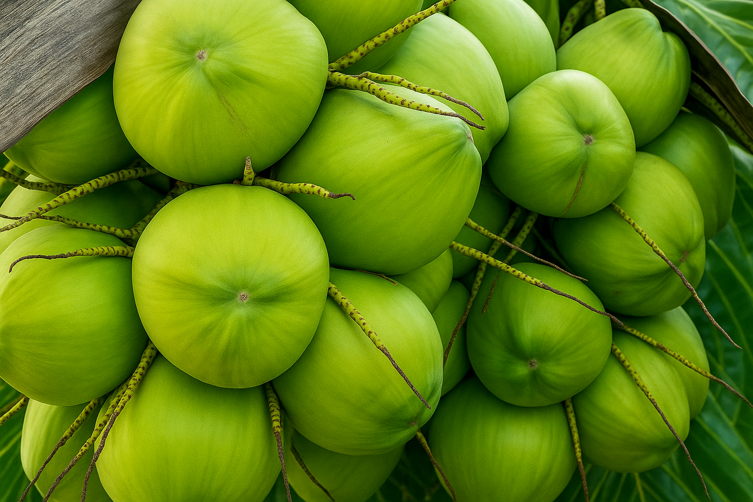 Tender Coconut - Young coconuts with electrolyte-rich water and multiple health benefits